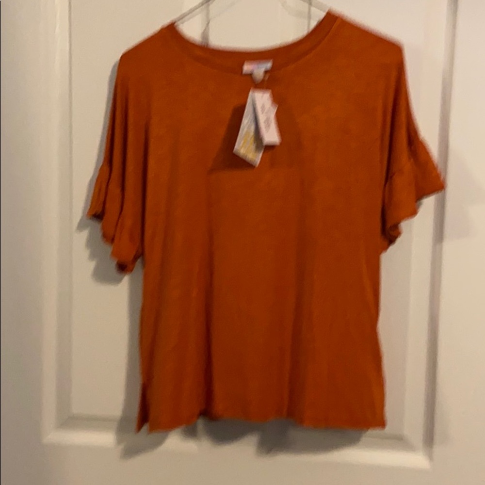 NWT - LULAROE - Dahl Pumpkin - xxs